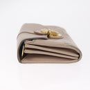 LOUIS VUITTON Mahina Portefeuille Iris Wallet Beige M58094 LV Auth SK262-5