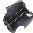 Bottega Veneta INTRECCIATO Coin Purse Leather Black 114075 Auth SK268-13