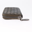 Bottega Veneta INTRECCIATO Coin Purse Leather Black 114075 Auth SK268-5