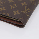 LOUIS VUITTON Monogram Porto Papie Zip Wallet M61207 LV Auth SK276A-10