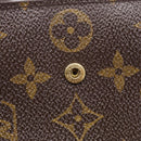 LOUIS VUITTON Monogram Porto Papie Zip Wallet M61207 LV Auth SK276A-14