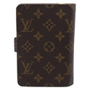 LOUIS VUITTON Monogram Porto Papie Zip Wallet M61207 LV Auth SK276A-3