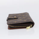 LOUIS VUITTON Monogram Porto Papie Zip Wallet M61207 LV Auth SK276A-6