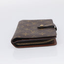 LOUIS VUITTON Monogram Porto Papie Zip Wallet M61207 LV Auth SK276A-7
