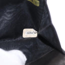 CHANEL COCO Mark Coin Purse Lamb Skin Black Gold CC Auth SK285-17