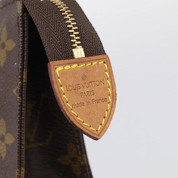 LOUIS VUITTON Monogram Poche Toilette 15 Pouch M47546 LV Auth SK288