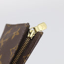 LOUIS VUITTON Monogram Poche Toilette 15 Pouch M47546 LV Auth SK288-13