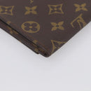LOUIS VUITTON Monogram Portuen 3 Credit Long Wallet M61818 LV Auth SK297-11