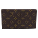 LOUIS VUITTON Monogram Portuen 3 Credit Long Wallet M61818 LV Auth SK297-3