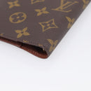 LOUIS VUITTON Monogram Agenda PM Day Planner Cover R20005 LV Auth SK305A-10
