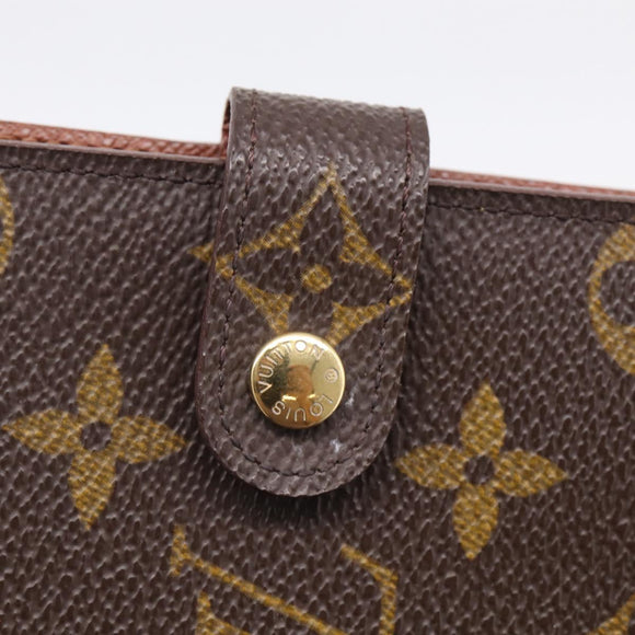 LOUIS VUITTON Monogram Agenda PM Day Planner Cover R20005 LV Auth SK305A