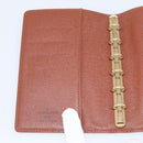 LOUIS VUITTON Monogram Agenda PM Day Planner Cover R20005 LV Auth SK305A-17