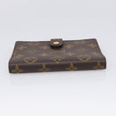 LOUIS VUITTON Monogram Agenda PM Day Planner Cover R20005 LV Auth SK305A-5