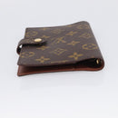 LOUIS VUITTON Monogram Agenda PM Day Planner Cover R20005 LV Auth SK305A-6