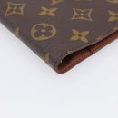 LOUIS VUITTON Monogram Agenda PM Day Planner Cover R20005 LV Auth SK305A-9