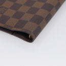 LOUIS VUITTON Damier Ebene Agenda PM Day Planner Cover R20029 LV Auth SK310A-10