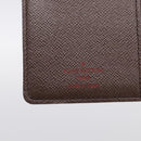 LOUIS VUITTON Damier Ebene Agenda PM Day Planner Cover R20029 LV Auth SK310A-12