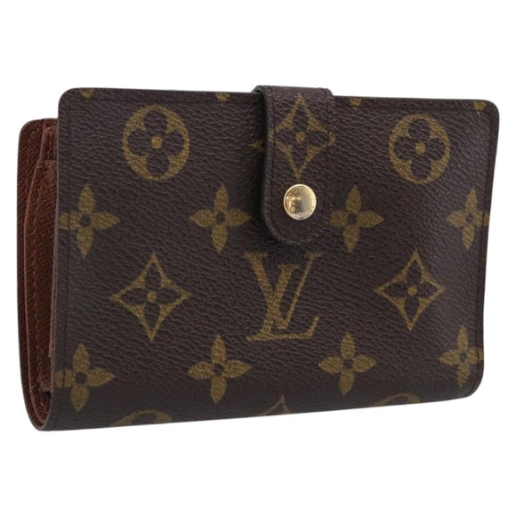 LOUIS VUITTON Monogram Portefeuille Viennois Bifold Wallet M61674 LV Auth SK311