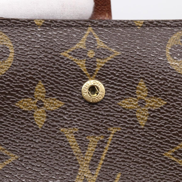 LOUIS VUITTON Monogram Portefeuille Viennois Bifold Wallet M61674 LV Auth SK311