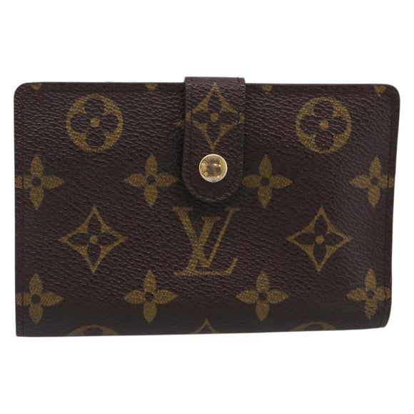 LOUIS VUITTON Monogram Portefeuille Viennois Bifold Wallet M61674 LV Auth SK311