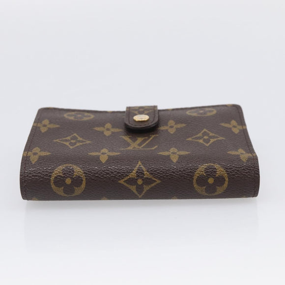 LOUIS VUITTON Monogram Portefeuille Viennois Bifold Wallet M61674 LV Auth SK311