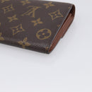 LOUIS VUITTON Monogram Portefeuille Sarah Long Wallet M61734 LV Auth SK314-10