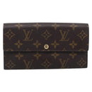 LOUIS VUITTON Monogram Portefeuille Sarah Long Wallet M61734 LV Auth SK314-2