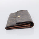 LOUIS VUITTON Monogram Portefeuille Sarah Long Wallet M61734 LV Auth SK314-5