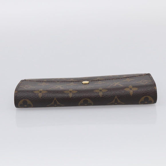 LOUIS VUITTON Monogram Portefeuille Sarah Long Wallet M61734 LV Auth SK314