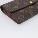 LOUIS VUITTON Monogram Portefeuille Sarah Long Wallet M61734 LV Auth SK314-9