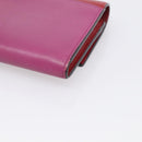 GUCCI Long Wallet Leather Red Gold 410100 Auth SK316-10