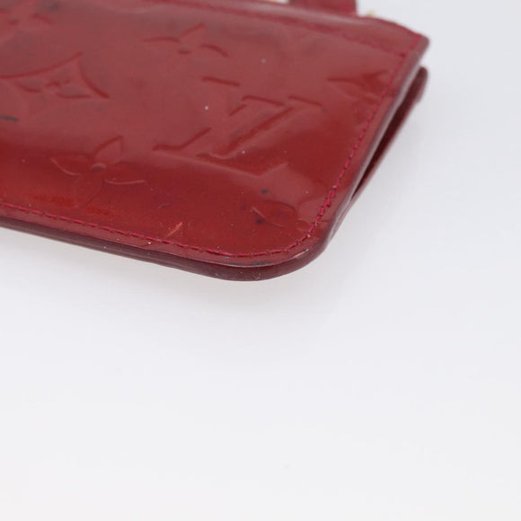 LOUIS VUITTON Pochette ClesNM Coin Purse Pomme D'amour M93559 LV Auth SK320