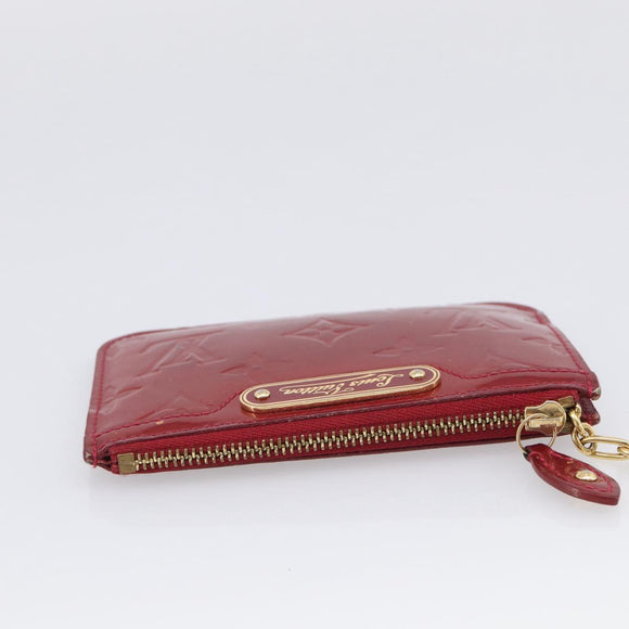 LOUIS VUITTON Pochette ClesNM Coin Purse Pomme D'amour M93559 LV Auth SK320