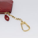 LOUIS VUITTON Pochette ClesNM Coin Purse Pomme D'amour M93559 LV Auth SK320-7