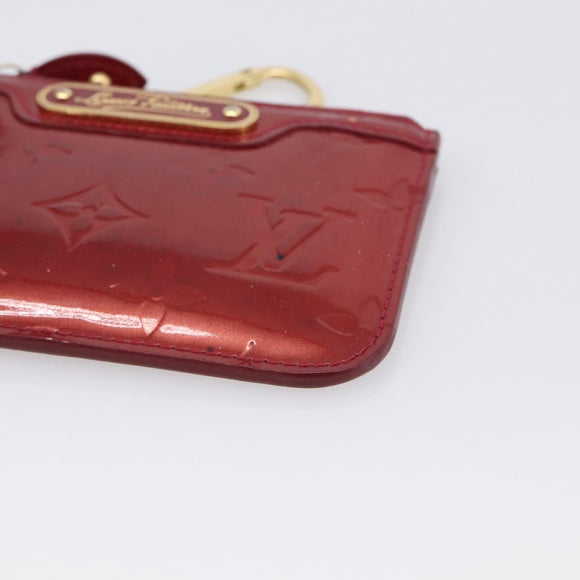 LOUIS VUITTON Pochette ClesNM Coin Purse Pomme D'amour M93559 LV Auth SK320