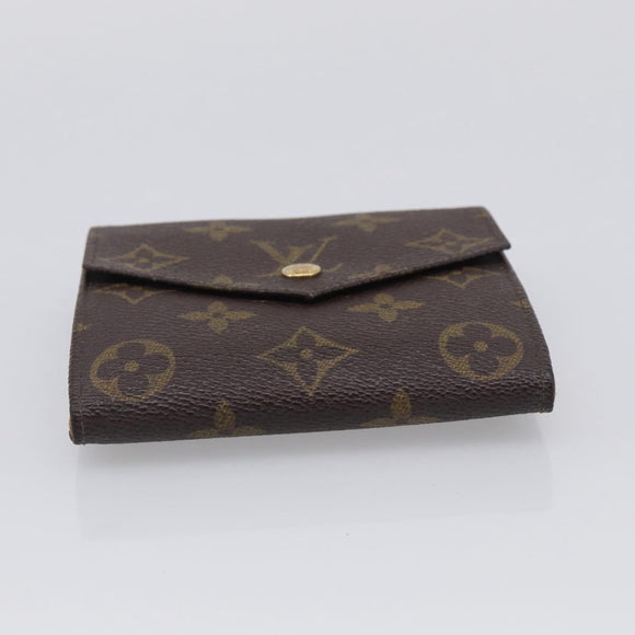 LOUIS VUITTON Porte Monnaie Bier Cartes Crdit Wallet M61660 LV Auth SK324