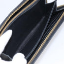 LOUIS VUITTON Monogram Empreinte Zippy Long Wallet Black M61864 LV Auth SK326-18