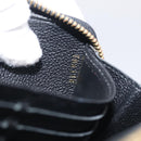 LOUIS VUITTON Monogram Empreinte Zippy Long Wallet Black M61864 LV Auth SK326-23