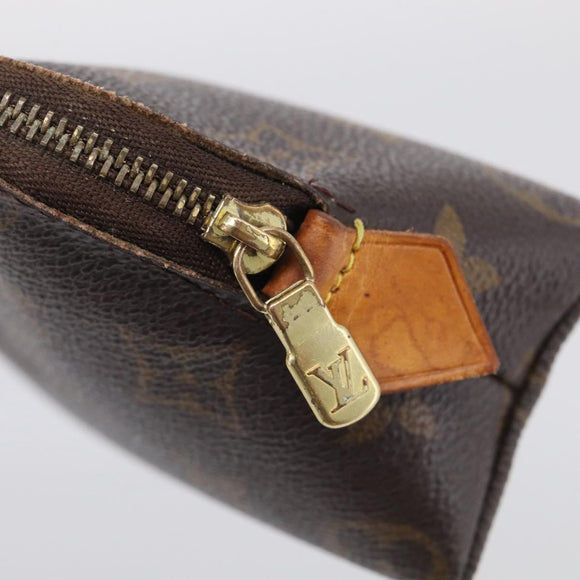 LOUIS VUITTON Monogram Pochette Cosmetic PM Pouch M43998 LV Auth SK330