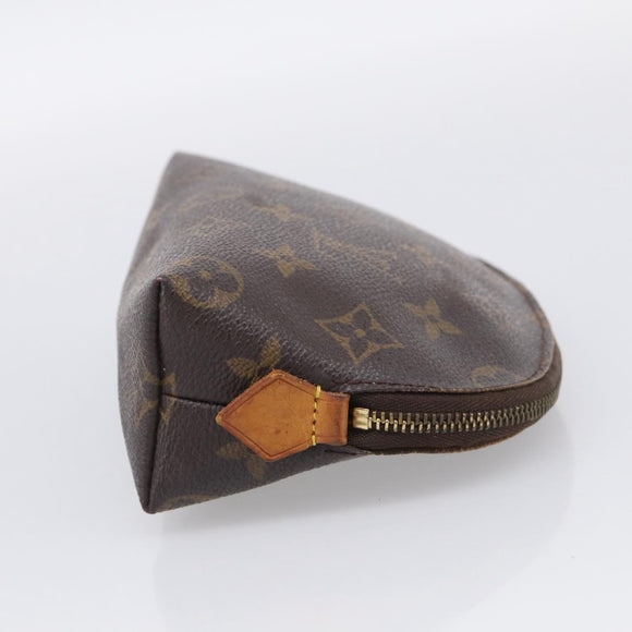 LOUIS VUITTON Monogram Pochette Cosmetic PM Pouch M43998 LV Auth SK330