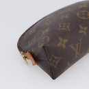 LOUIS VUITTON Monogram Pochette Cosmetic PM Pouch M43998 LV Auth SK330-9