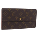 LOUIS VUITTON Monogram Pochette Porte Monnaie Credit Wallet M61726 LV Auth SK337-1