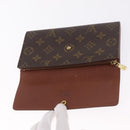 LOUIS VUITTON Monogram Pochette Porte Monnaie Credit Wallet M61726 LV Auth SK337-13