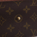 LOUIS VUITTON Monogram Pochette Porte Monnaie Credit Wallet M61726 LV Auth SK337-15