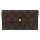 LOUIS VUITTON Monogram Pochette Porte Monnaie Credit Wallet M61726 LV Auth SK337-2