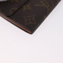 LOUIS VUITTON Monogram Pochette Porte Monnaie Credit Wallet M61726 LV Auth SK337-8