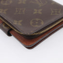 LOUIS VUITTON Monogram Compact Zip Wallet M61667 LV Auth SK342-11