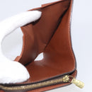 LOUIS VUITTON Monogram Compact Zip Wallet M61667 LV Auth SK342-21