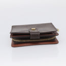 LOUIS VUITTON Monogram Compact Zip Wallet M61667 LV Auth SK342-4