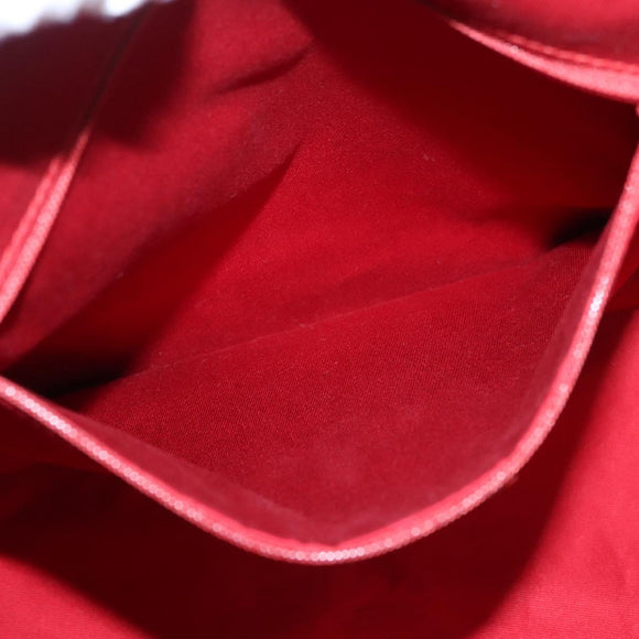 GUCCI GG Canvas Tote Bag Red 113017 Auth SW001V